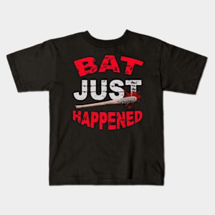 Walking Dead (Bat Just Happened) Shirt Kids T-Shirt